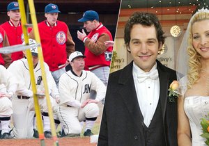 Paul Rudd alias Mike z Přátel hraje baseball v Praze!