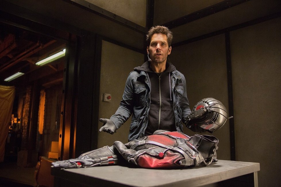 Paul Rudd jako Antman.