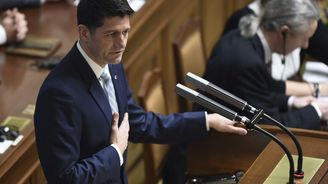 Ryan ve Sněmovně odsoudil Rusko. Šíří prý dezinformace