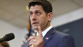 Šéf Sněmovny reprezentantů v USA Paul Ryan