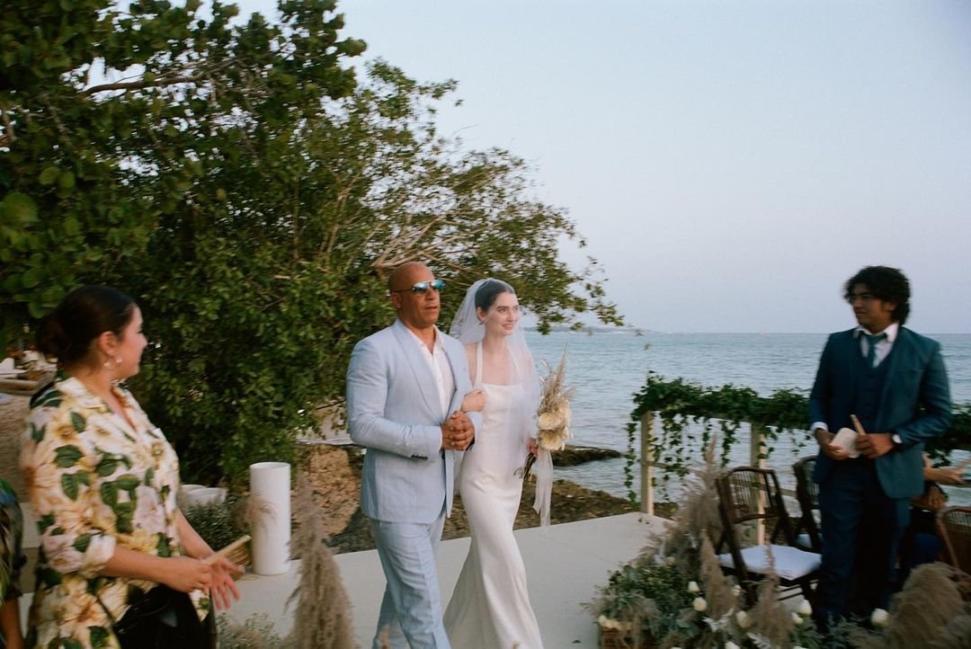 Dcera Paula Walkera Meadow se vdala. K oltáři jí vedl kamarád a filmový parťák tatínka Vin Diesel.