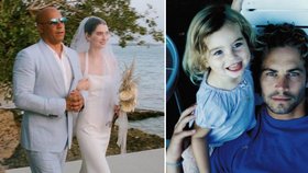 Dcera legendárního Paula Walkera (†40) se vdala: K oltáři ji vedl Vin Diesel!