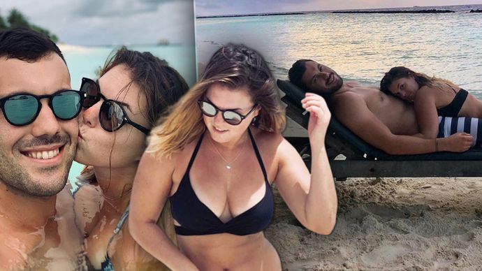 Kateřina Pauláthová s Josefem Dostálem oslavili dvouleté výročí vztahu romantikou na Maledivách