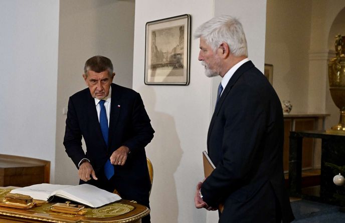 Petr Pavel, Andrej Babiš Petr Pavel, Andrej Babiš