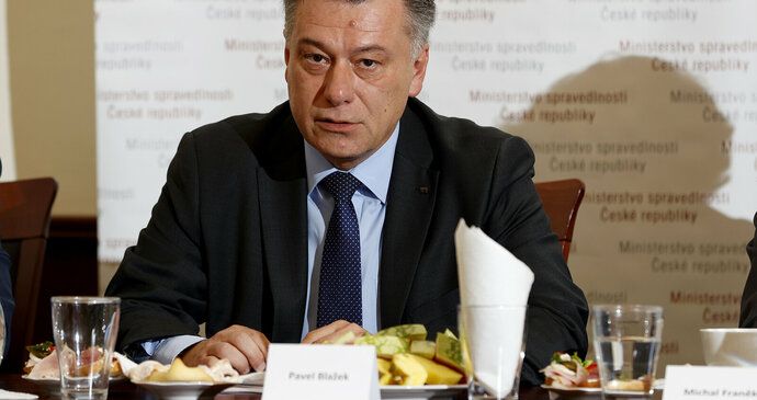 Ministr spravedlnosti Pavel Blažek