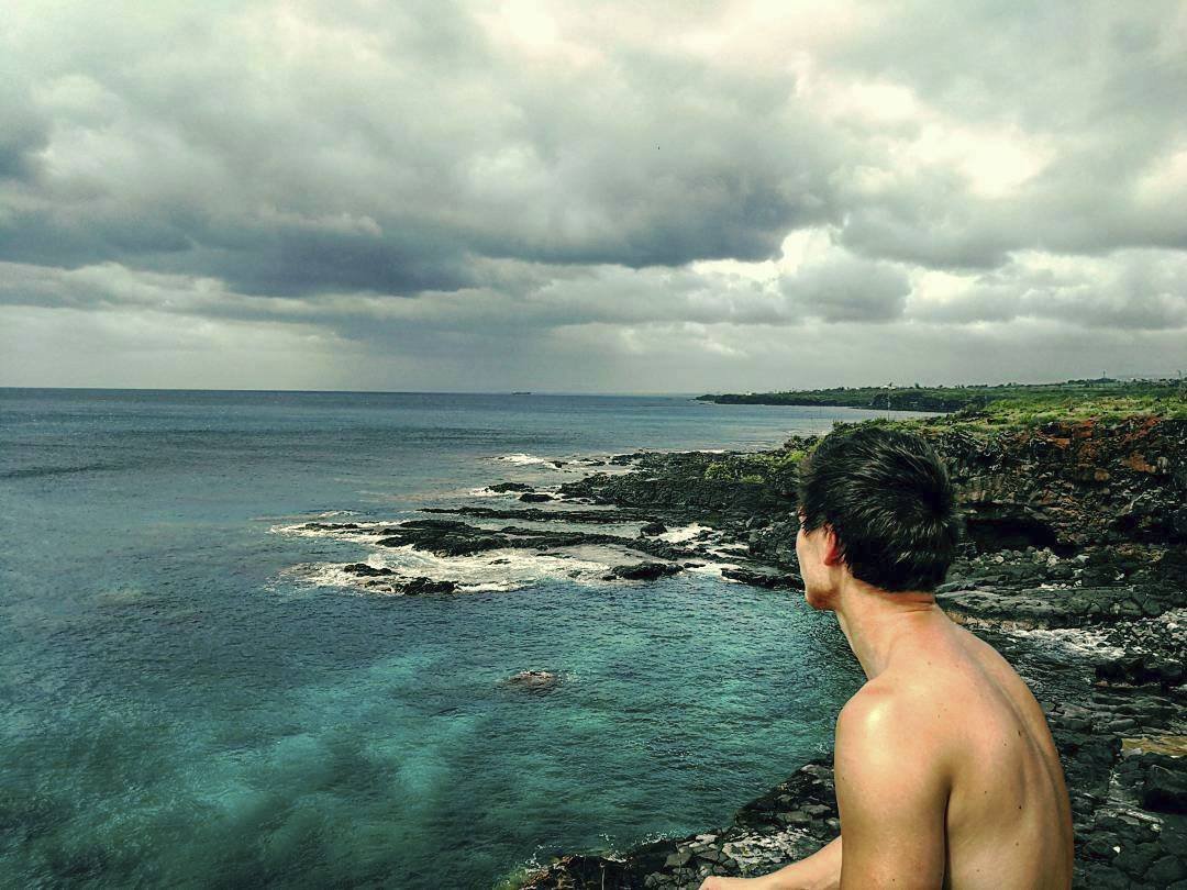 Pavel Callta na dovolené na ostrově Mauricius. 