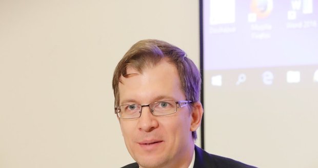Pavel Čižinský z hnutí Praha Sobě v roce 2019, když byl ještě starosta Prahy 1. 