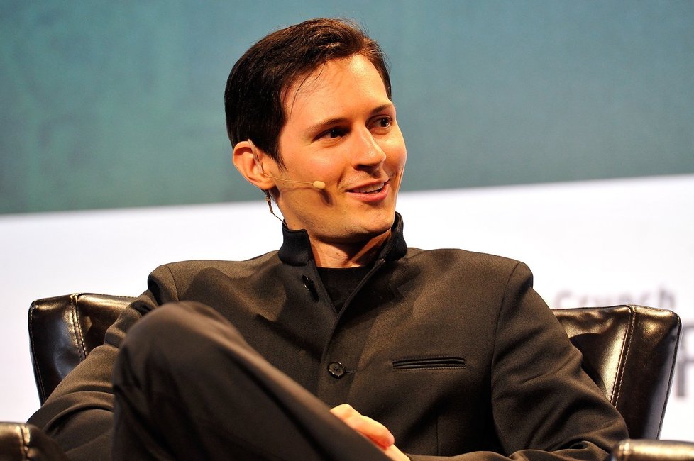 Zakladatel sociálních sítí VKontakte a Telegram Pavel Durov