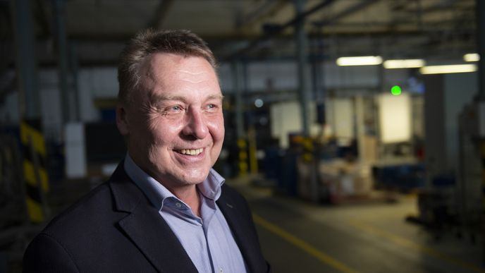 Pavel Juříček, majitel výrobce autodílů Brano Pavel Juříček, majitel výrobce autodílů Brano