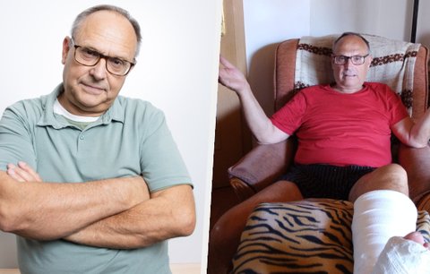 Zraněný herec Kikinčuk po drsném pádu: Převoz do jiné nemocnice!