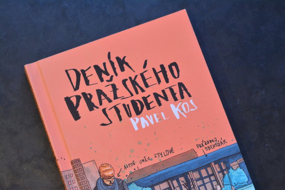 Deník pražského studenta se stává knižním hitem.