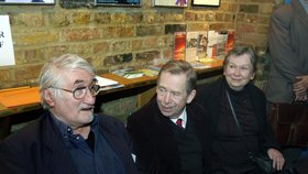 Pavel Landovský, Válav Havel a Zdena Tominová