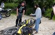 Pavel Liška a jeho motorka. Pavel Liška a jeho motorka.