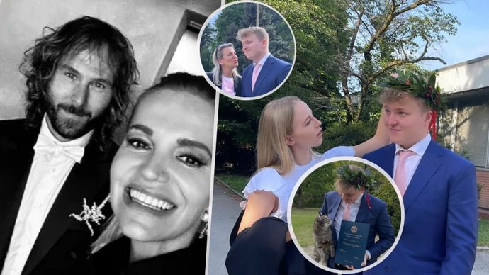 Pavel Nedvěd junior slavil studijní úspěchy, »Grande Paolo« zase svatbu svého bývalého kolegy