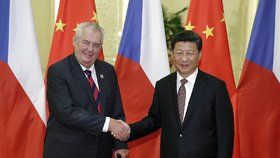 Zeman pozval čínského vůdce do Prahy.