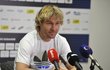 Legendární Pavel Nedvěd na tiskové konferenci v Plzni