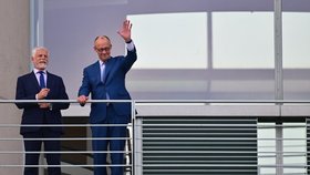 Petr Pavel v Berlíně na setkání s německým kancléřem Fridrichem Merzem