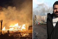 Obří požár v Řeporyjích: Skanzen lehl popelem! Jen pár hodin před jednáním o pomníku vlasovcům
