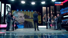 V ruské TV Rossija 1 v souvislosti s vlasovci citovali i prezidenta Zemana.