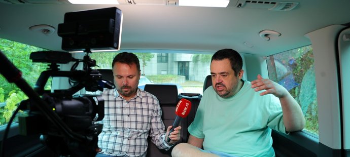 Pavel Novotný po propuštění z vězení (2.10.2025)