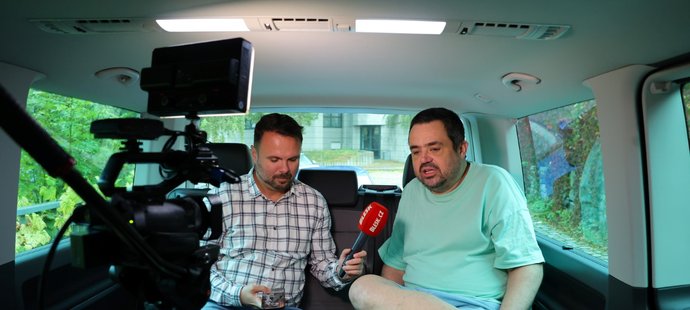 Pavel Novotný po propuštění z vězení (2.10.2025)