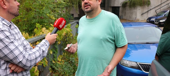 Pavel Novotný po propuštění z vězení (2.10.2025)