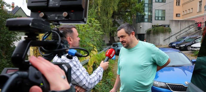 Pavel Novotný po propuštění z vězení (2.10.2025)