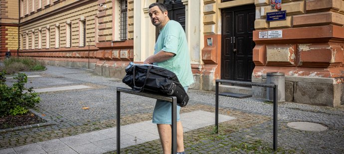 Pavel Novotný po propuštění z vězení (2.10.2025)