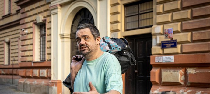 Pavel Novotný po propuštění z vězení (2.10.2025)