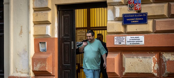 Pavel Novotný po propuštění z vězení (2.10.2025)