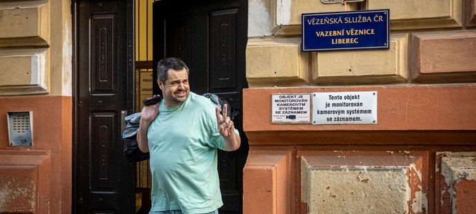Pavel Novotný po propuštění z vězení (2.10.2025)