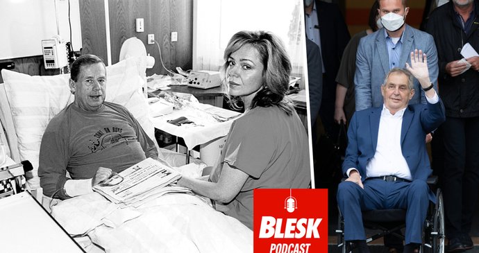 Blesk Podcast: Lékař Havla o Zemanovi: „Jestliže je na ARU, nemůže vykonávat svou funkci“