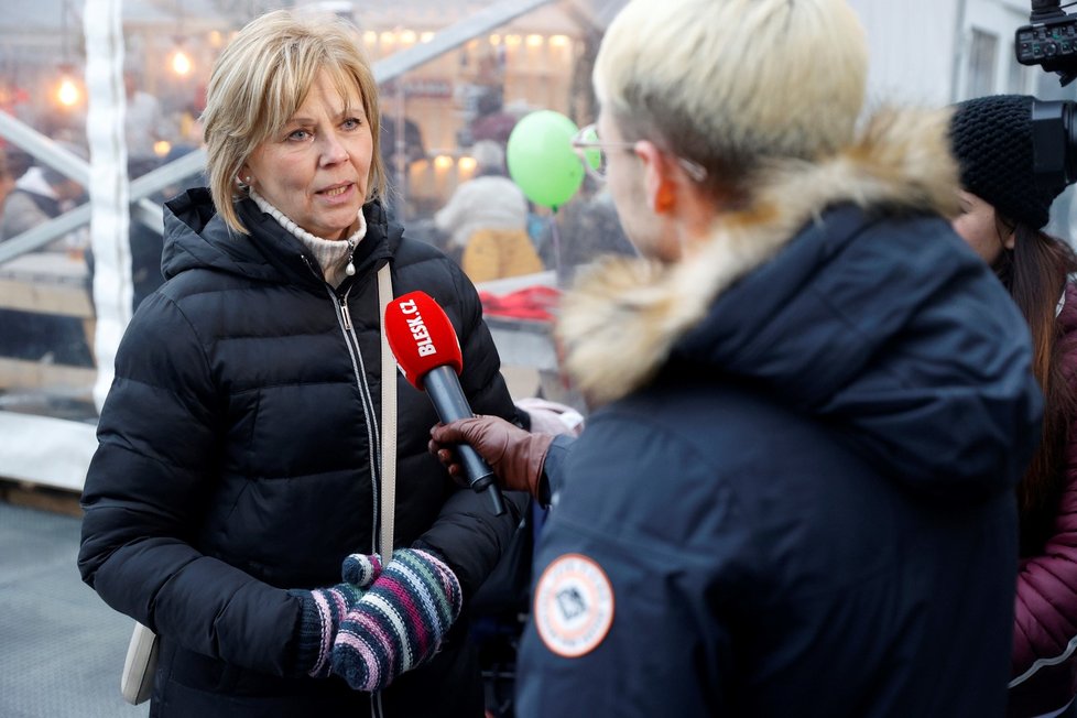 Den s prezidentským kandidátem: Eva Pavlová během rozhovoru pro Blesk (prosinec 2022)