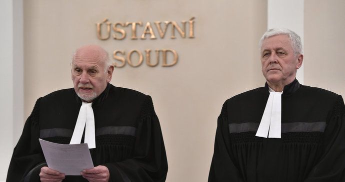 Šéf Ústavního soudu Pavel Rychetský