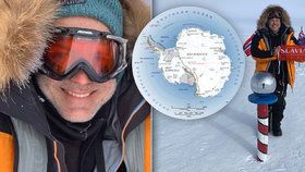 Český miliardář zdolal jižní pól: Kálení do pytlíku, mráz i -30 °C a k jídlu rozinky