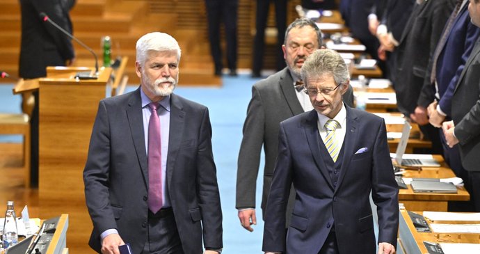 Prezident Petr Pavel v Senátu (24.2.2026)