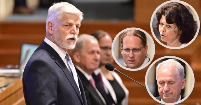 Petr Pavel "lobboval" v Senátu za své kandidáty na ústavní soudce. (31. 5. 2023)