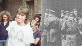 Pavel Šimon skončil po protesteh 28. října 1989 v cele. (vpravo ilustrační foto)