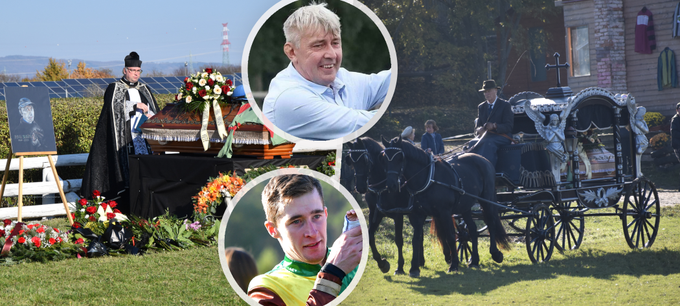 Pohřeb Pavla Složila st. (†56) na závodišti: Syn se skrýval v davu! Pohřeb Pavla Složila st. (†56) na závodišti: Syn se skrýval v davu!