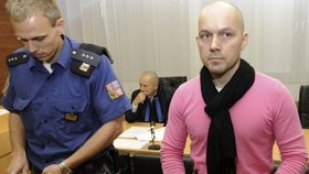 Podnikatel Pavel Švancara při projednávání svého případu u Ústeckého soudu v roce 2012