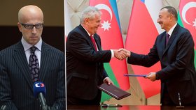 Před europoslancem Teličkou v Baku přibouchli dveře. Prezident Zeman si tam rukou s Alijevem potřásl