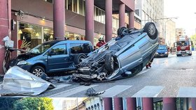 Děsivá nehoda v centru Bratislavy: Neurochirurg Pavel přišel nedávno o nohu a nyní boural i s vnučkou!