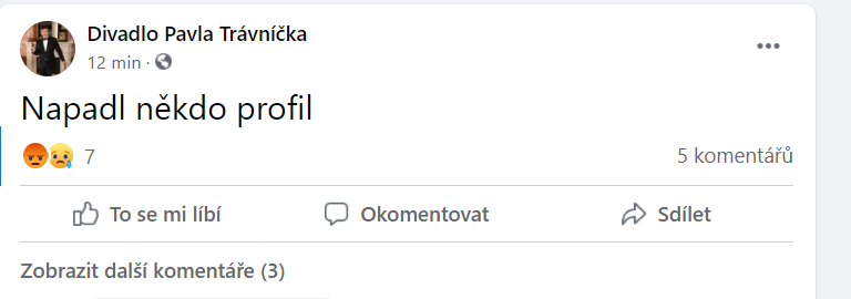 Co se děje u Pavla Trávníčka a jeho Moniky? Podivné statusy o tom, že ho opustila!