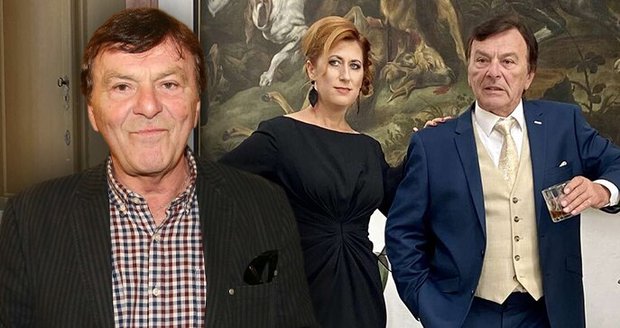 Pavel Trávníček s manželkou