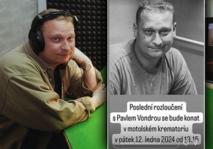 Poslední rozloučení s Pavlem Vondrou proběhne 12. ledna 2024.