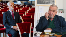 Petr Pavel a Karel Schwarzenberg.