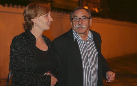 Pavel Zedníček s manželkou Hankou Kousalovou