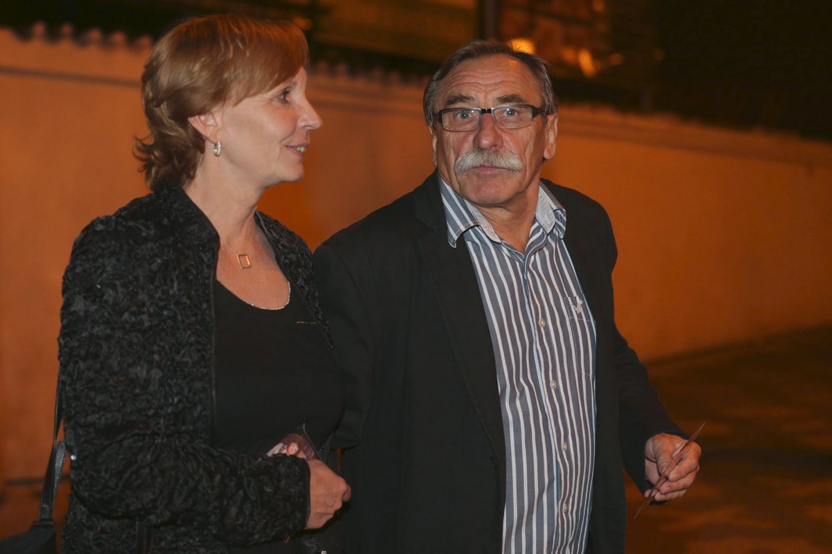 Pavel Zedníček s manželkou Hankou Kousalovou