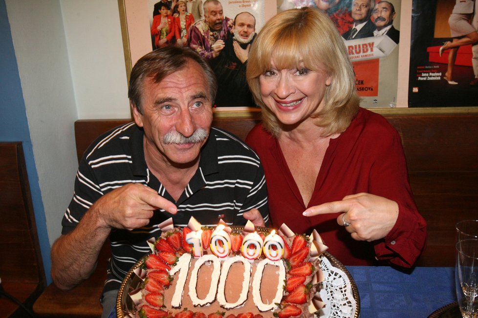 Pavel Zedníček a Jana Paulová: 1000 večerů pohromadě!