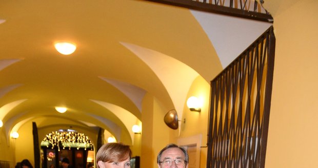 Pavel Zedníček s manželkou Hanou Kousalovou.
